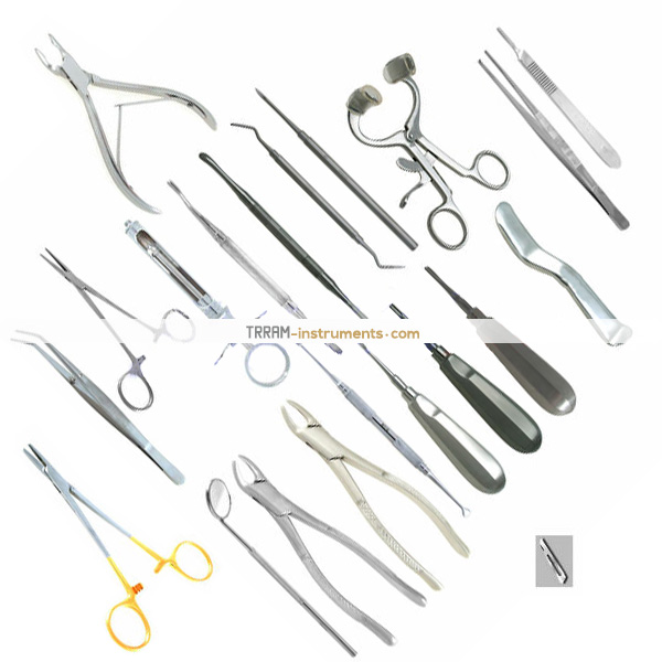 Dental Extraction Kit of 122 Instruments